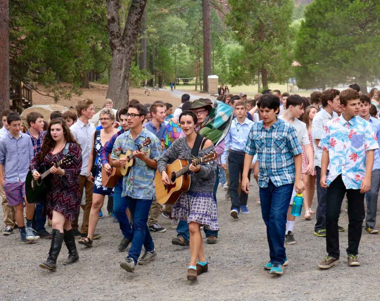Welcoming in Shabbat